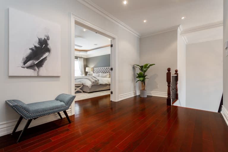 Recent Listings 115 by Snapscene Photography A view into a luxury master bedroom suite for recent listings