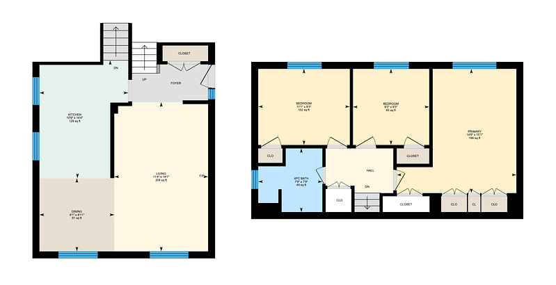 floor plan for 643 Glen Moor Crescent in Burlington, Ontario, Canada