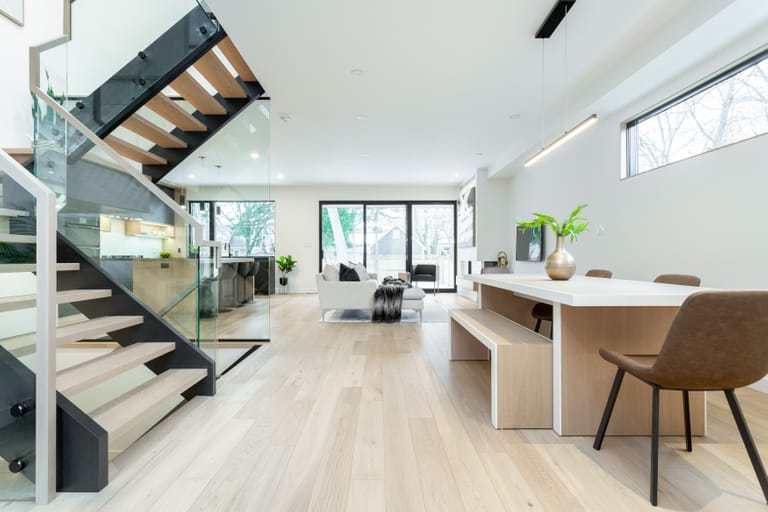 Recent Listings 113 by Snapscene Photography a modern and minimalist open concept home at 414 Delaware Avenue