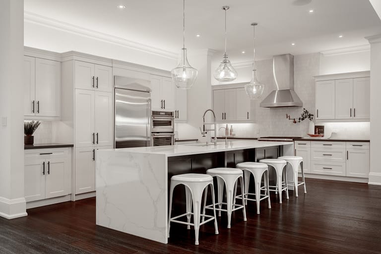 Custom Luxury Kitchen for Real Estate Photography and Price Guide in Burlington Ontario Canada